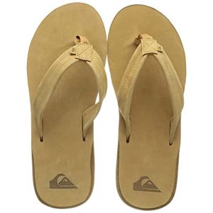 Image de Quiksilver Erreka - Sandales en cuir pour Homme Beige - Taille EU 39