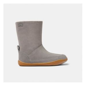 Camper Bottes Peu Cami en cuir gris