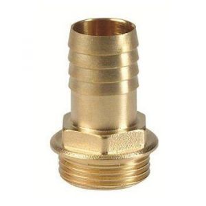 Passe-fil laiton 25 mm x 1" filetage extérieur - raccord de tuyau robuste