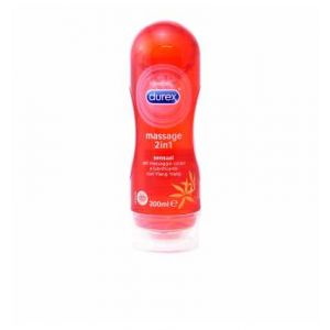 Durex Gel massage du corps et lub.sensual 200 ml.- Pr&eacute;servatifs
