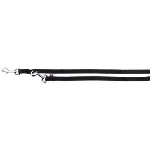 Trixie Classic laisse réglable, XS: 2,00 m/10 mm, noir - 14141