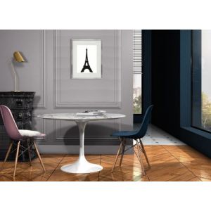 Shot Cadre Photo Tour Eiffel 30x40cm avec P e Partout Tableau Bois Verre (ARGENT)