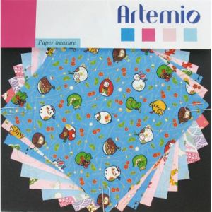 Image de Artémio Papier Japonais - Jardins de printemps - 200 g/m² 10 feuil.