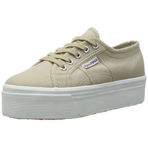 Image de Superga 2790 Acotw Linea UP, Baskets Basses Femme, Taupe, 40 EU