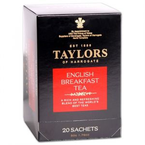 Image de T noir de Taylors T noir ric et l ineux/Té Nero 2 x 20 sac ts de t emballés individuellement et s