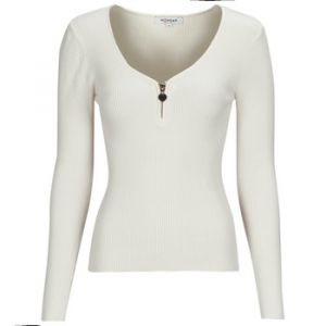 Morgan Pull manches longues c&ocirc;tel&eacute; d&eacute;tail zipp&eacute;