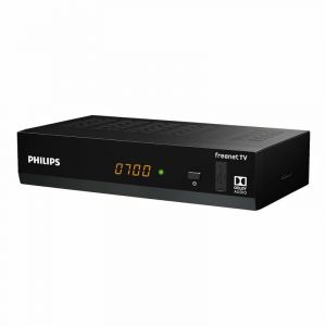 Image de Philips Décodeur DTR3502 HDMI TNT Full HD -DVB-T2 - Compatible HEVC265 - Récepteur/Tuner TV avec fonction enregistreur (HDMI, Périte