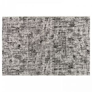 Oviala Tapis d'ext&eacute;rieur en polypropyl&egrave;ne 200 x 290 cm blanc