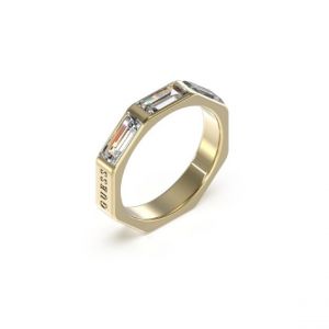 Guess Bague Femme JUBR03174JWYG IT'S RAINING RINGS Acier Doré Bijoux