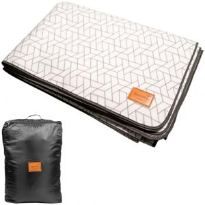 Skandika Tapis de tente Lindal - camping - 300x300cm - polaire Softtouch - sac de rangement