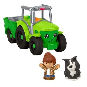 Fisher-Price Little People - Tracteur À Pousser - Véhicule Musical - Jgx12