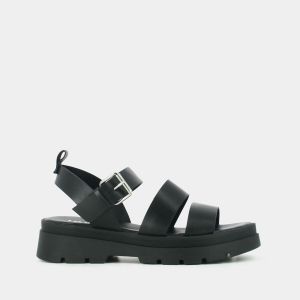 Jonak Sandales Priame en cuir Noir - Couleur Noir - Taille 40