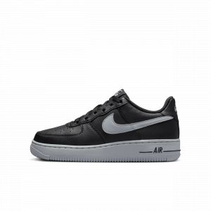 Nike Air Force 1 GS black/wolf grey, Footwear, en noir, taille: 37.5 - Couleur noir - Taille 37.5