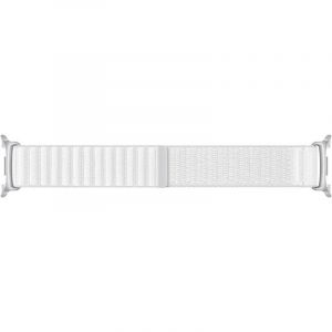 Samsung Bracelet tress&eacute; blanc (M/L) pour Watch8/Watch8 Classic