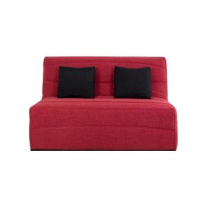 Relaxima Banquette convertible BZ NOE - couchage 160 x 200 cape framboise