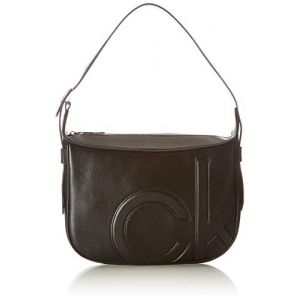 Image de Calvin Klein Sac besace monogramme effet grainé Noir