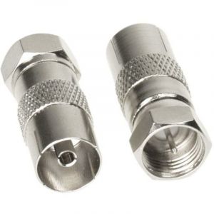 Image de Acv Adaptateur antenne prise-F -> connecteur Coax