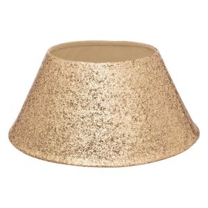 Cache Pied de sapin Doré pailleté 56 x 25 x H 32 cm