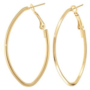 Créoles So Charm - B2787-DORE - Boucles D'Oreilles Dorées