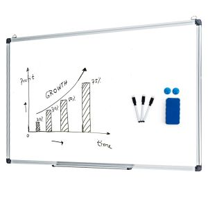 Tableau blanc Coast avec plumier - 50 x 35 cm