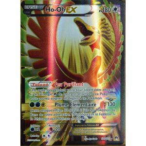 Image de Asmodée Ho-Oh Ex - Carte Pokémon 121/122 180 Pv - Ultra Rare - Full Art Xy - Rupture Turbo Fr