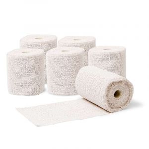 Bande de pl&acirc;tre Artex, Paquet de 6 - 6 cm x 3 m