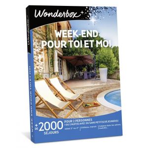 Wonderbox Week-end Pour Toi Et Moi - Coffret Cadeau - Idée Cadeau Stay