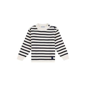 Pull marin ray&eacute; enfant Armor-Lux fouesnant