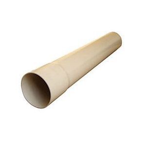 Image de Interplast Tube de descente pvc 80 sable - 2 m