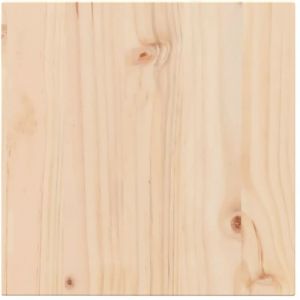 VidaXL Dessus De Table 50x50x2,5 Cm Carr&eacute; Bois De Pin Massif