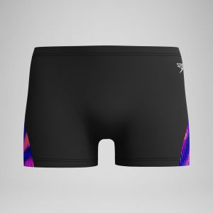 Speedo Short de bain Homme Club Training V-Cut imprimé noir/rose