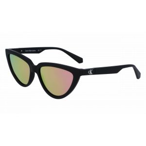 Calvin Klein Femme J23658S 002 Lunettes de soleil Bio-inject Noir Rose / Vert Cat Eye Normale Normale