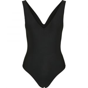 Urban classics Maillot De Bain Une Pièce Pour Femme Recyclable M noir