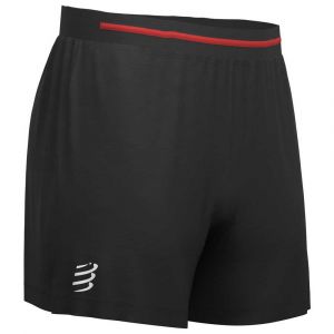 Compressport Performance Shorts, black L Pantalons course &agrave; pied