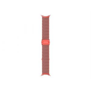 Google Bracelet pour montre intelligente - 137-203 mm - Corail - pour Pixel Watch