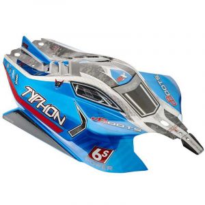 Image de Arrma AR406118 Body Blue Painted W/Decals Typhon 6S BLX