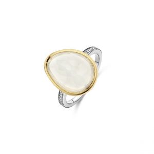 Ti sento Bague femme - 12386MW Argent 925/1000 Nacre