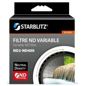 Starblitz Filtre densité neutre variable ND2-ND400 67mm