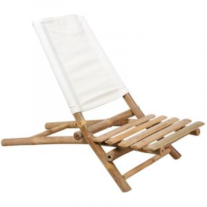 Image de Aubry Gaspard Chaise de plage en bambou