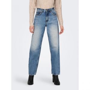 Only Jean de - ONLROBYN EX HW STR LO AK DNM DOT536 NOOS - W25L32 à W30L32 - pour Femme - bleu