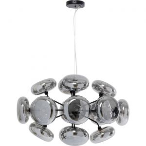 Kare Design KARE Suspension Bellies Fifteen, verre teinté, 16 flammes