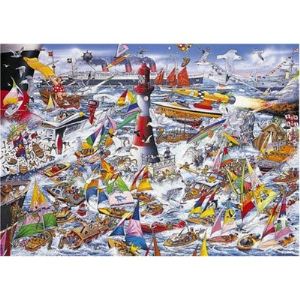 Gibsons Puzzle J'aime les bateaux 1000 pièces