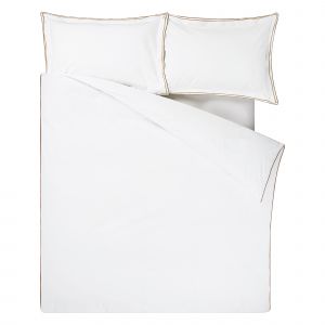 Designers Guild Parure de lit ASTOR Marron et ocre en percale de coton