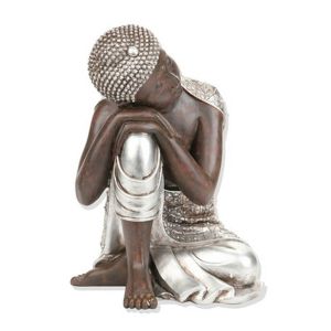 Atmosphera Statuette Bouddha - H. 35 cm