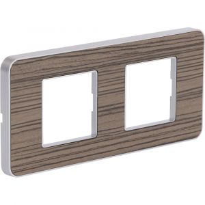 Zenitech Plaque de finition double Kalya - Chêne