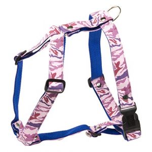 Martin Sellier Harnais pour Chien Camouflage 25 mm Taille M Rose