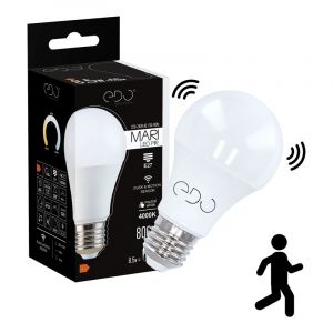 Mari Ampoule Led Pir E27 Avec Détecteur De Mouvement 9w 4000k Nw 806lm Edo777392 Edo
