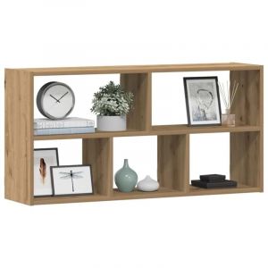 VidaXL &Eacute;tag&egrave;re murale ch&ecirc;ne artisanal 100x25x50 cm bois d'ing&eacute;nierie