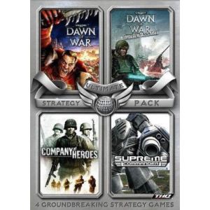 Image de Battlechest : Company Of Heroes + Supreme Commander + Dawn Of War + Winter Assault - Pack Ultimate Strategie 4 jeux [PC]