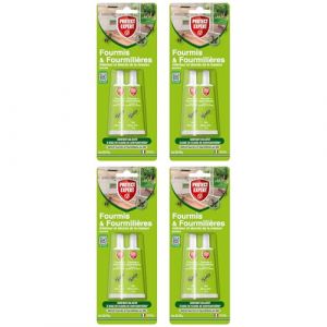 PROTECT EXPERT FTUBNAT2NX4 - 8 Gels Anti Fourmis - Appâts Tubes 8x15g - Produit prêt-à-lemploi